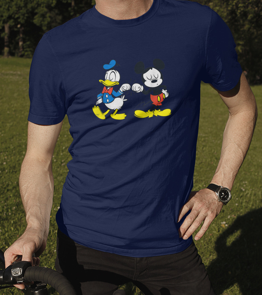 Disney Mickey Mouse Donald Duck Best Friends Forever Classic Icons T-Shirt