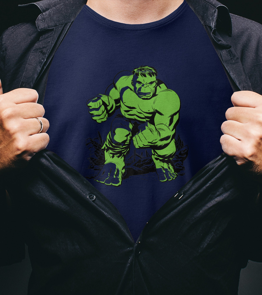 The Incredible Hulk Vintage Marvel Comic T-Shirt
