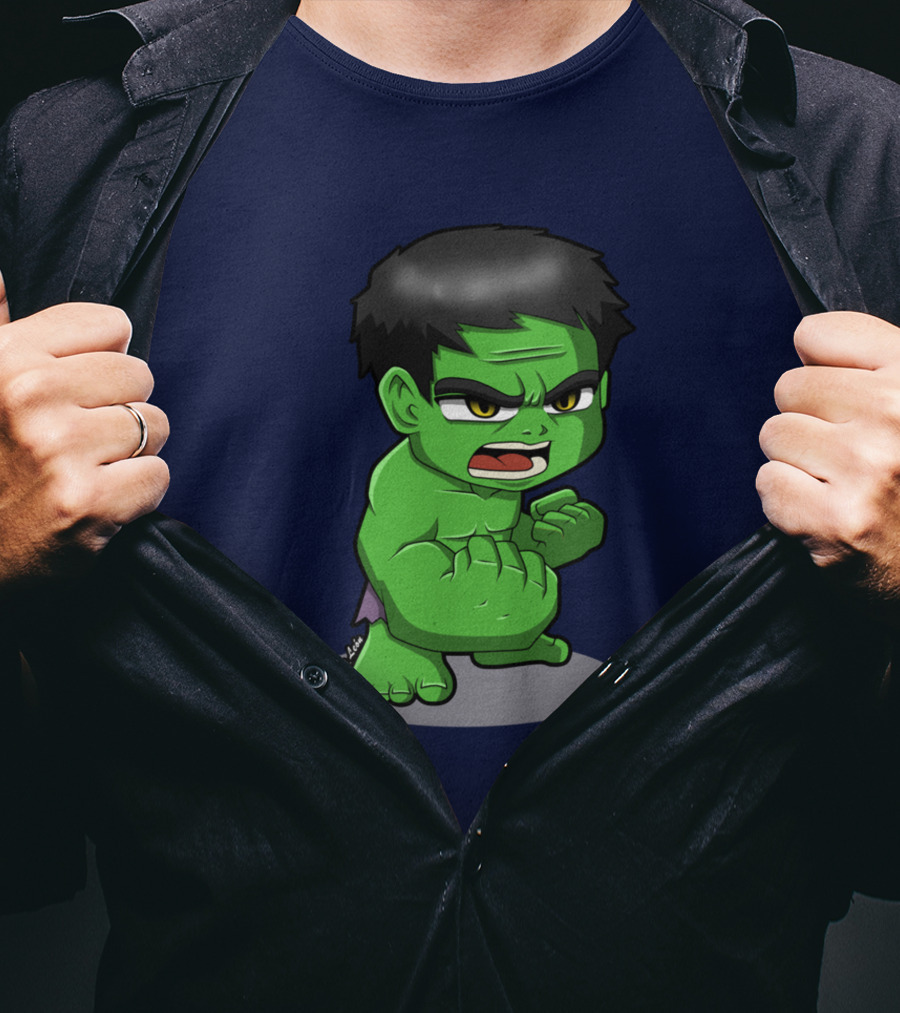 Hulk Angry Cartoon Hulk T-Shirt