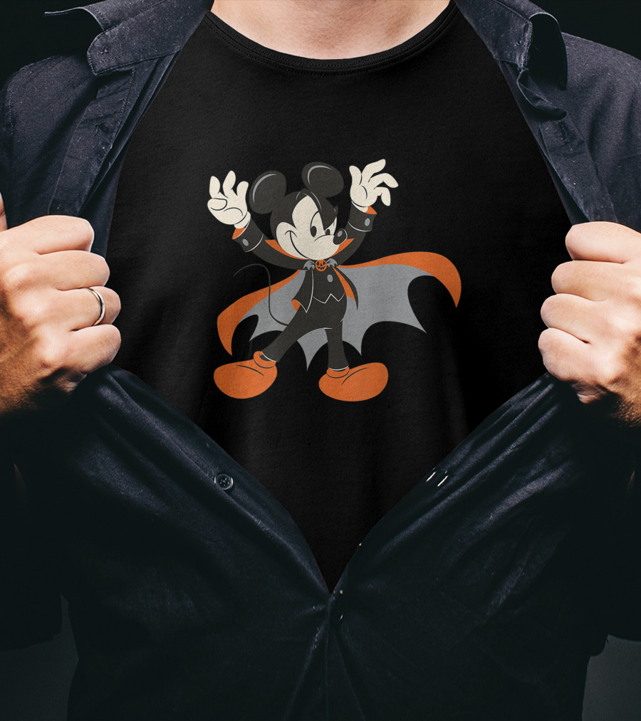 Disney Halloween Mickey Mouse Vampire Magic T-Shirt