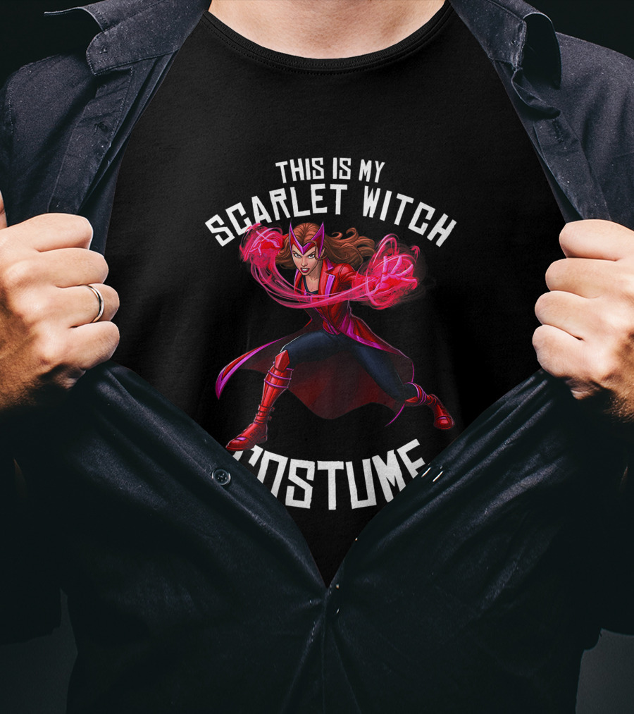 This Is My Scarlet Witch Costume Marvel Halloween T-Shirt