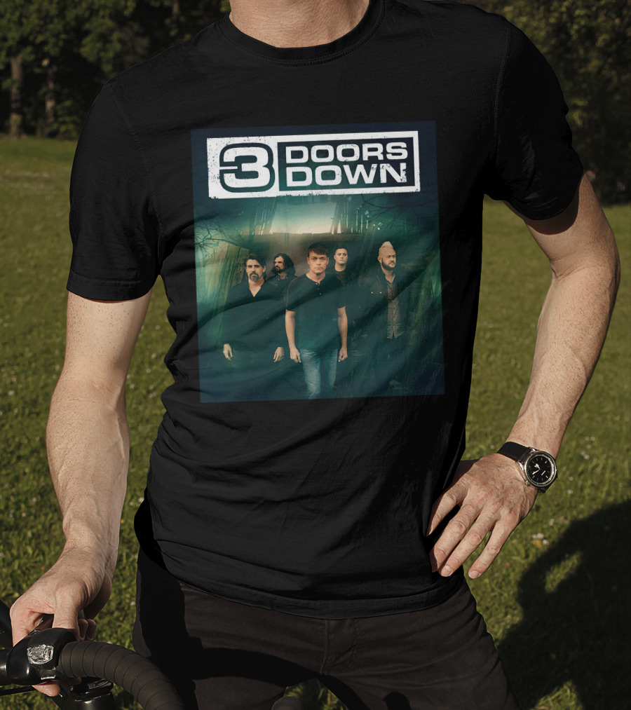 3 Doors Down Band Members Photo T-Shirt