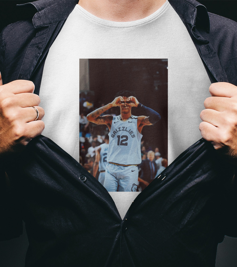 Ja Morant Grizzlies Number 12 T-Shirt