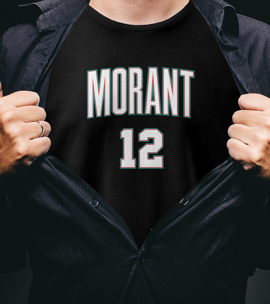 Ja Morant 12 Grizzlies Fan Gear T-Shirt