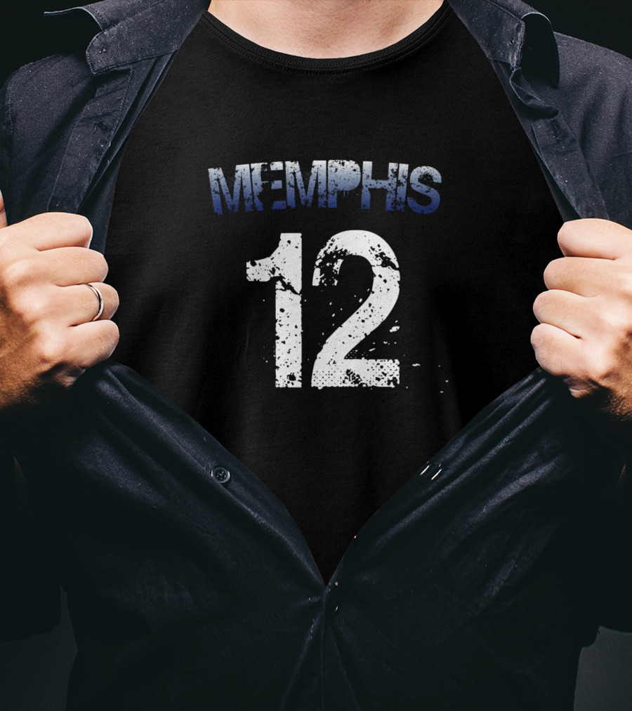 Memphis 12 Basketball Funny T-Shirt