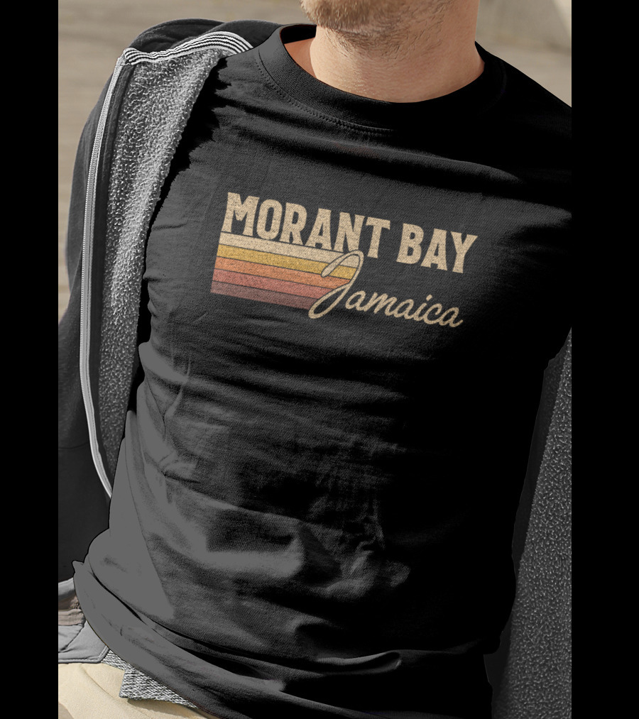 Morant Bay Jamaica Retro Vintage Funny T-Shirt