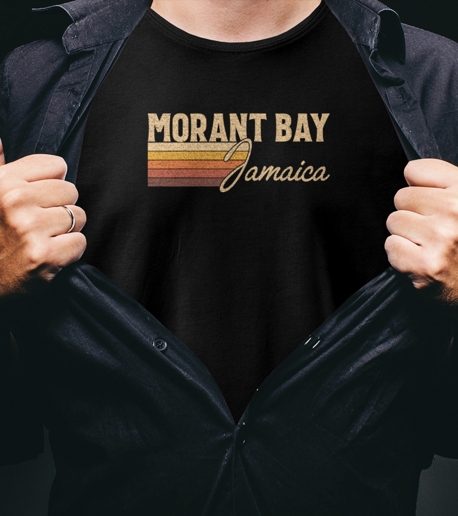 Morant Bay Jamaica Retro Vintage Funny T-Shirt