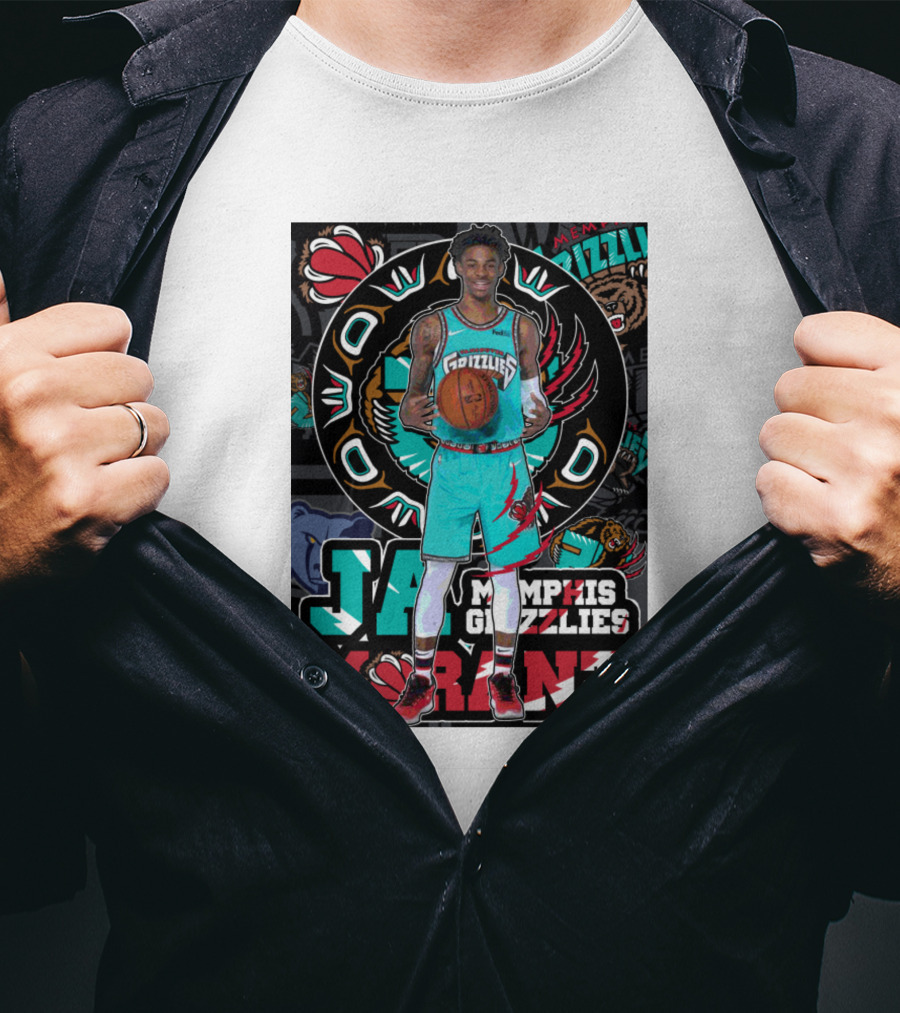 Ja Morant Memphis Grizzlies Rookie Sensation T-Shirt