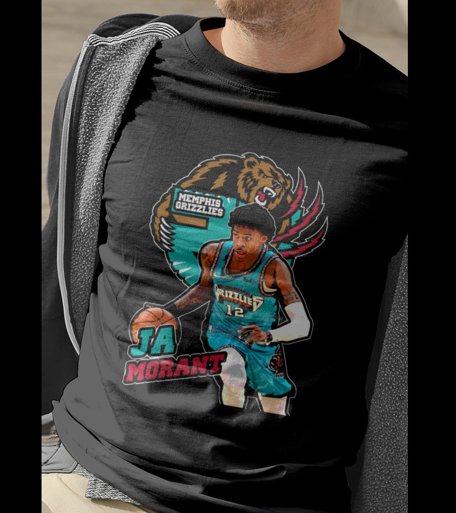 Memphis Grizzlies Rookie Ja Morant Basketball Player T-Shirt