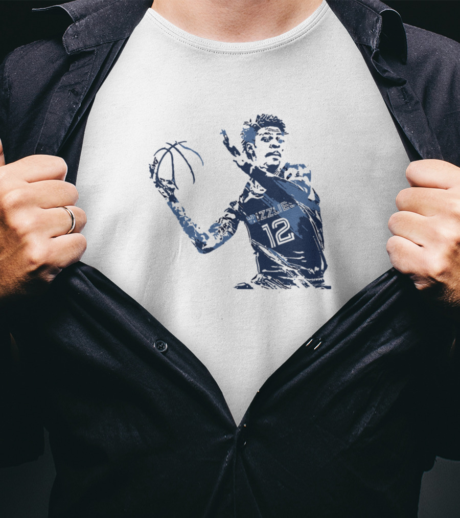 Grizzlies 12 Basketball Player T-Shirt