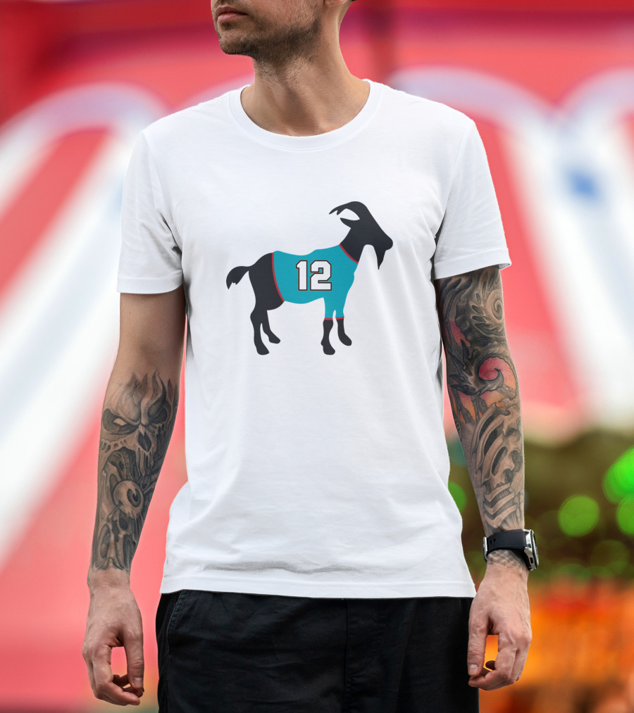 JA Morant GOAT Number 12 Jersey T-Shirt