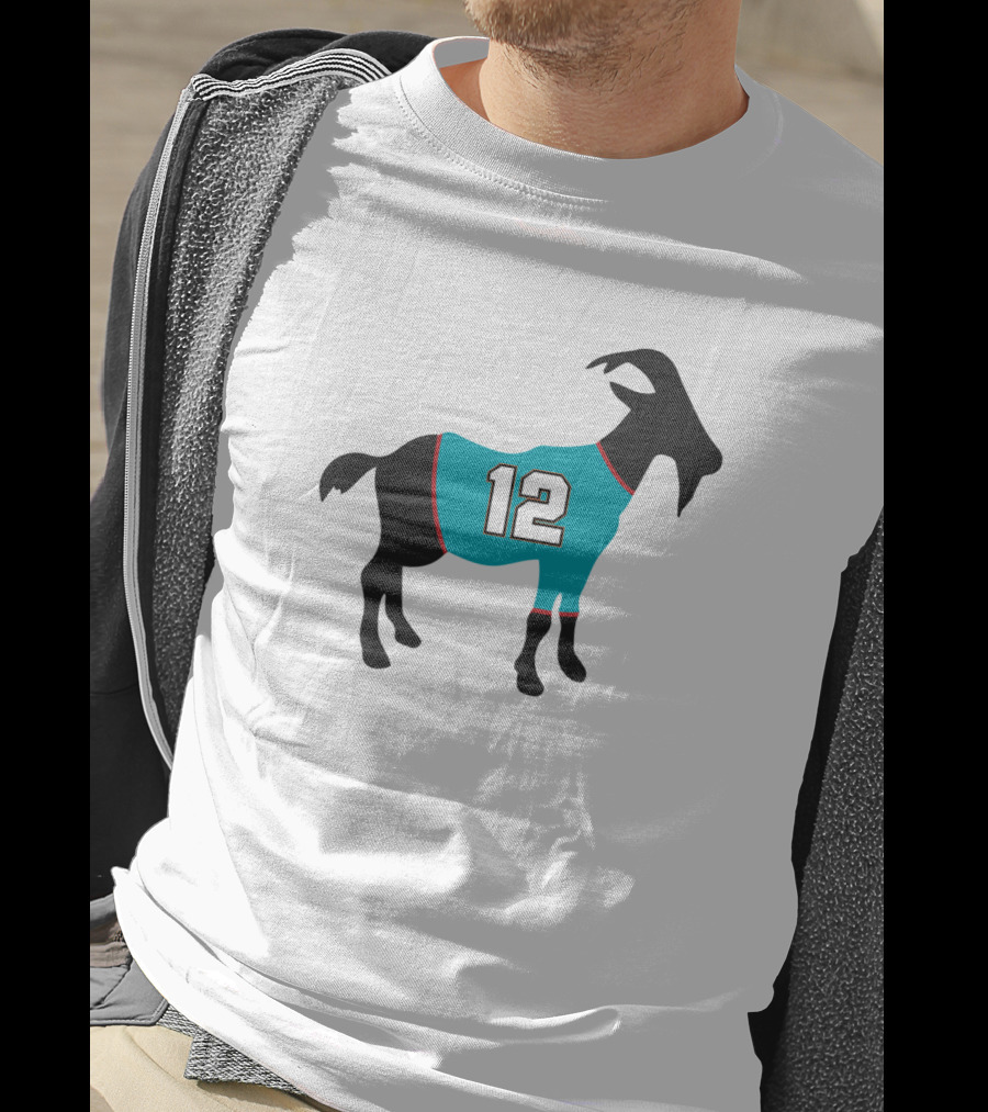 JA Morant GOAT Number 12 Jersey T-Shirt