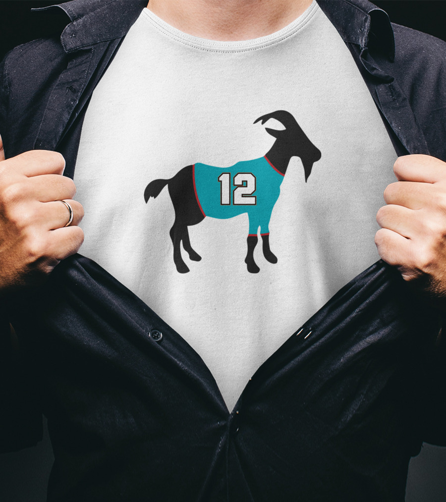 JA Morant GOAT Number 12 Jersey T-Shirt