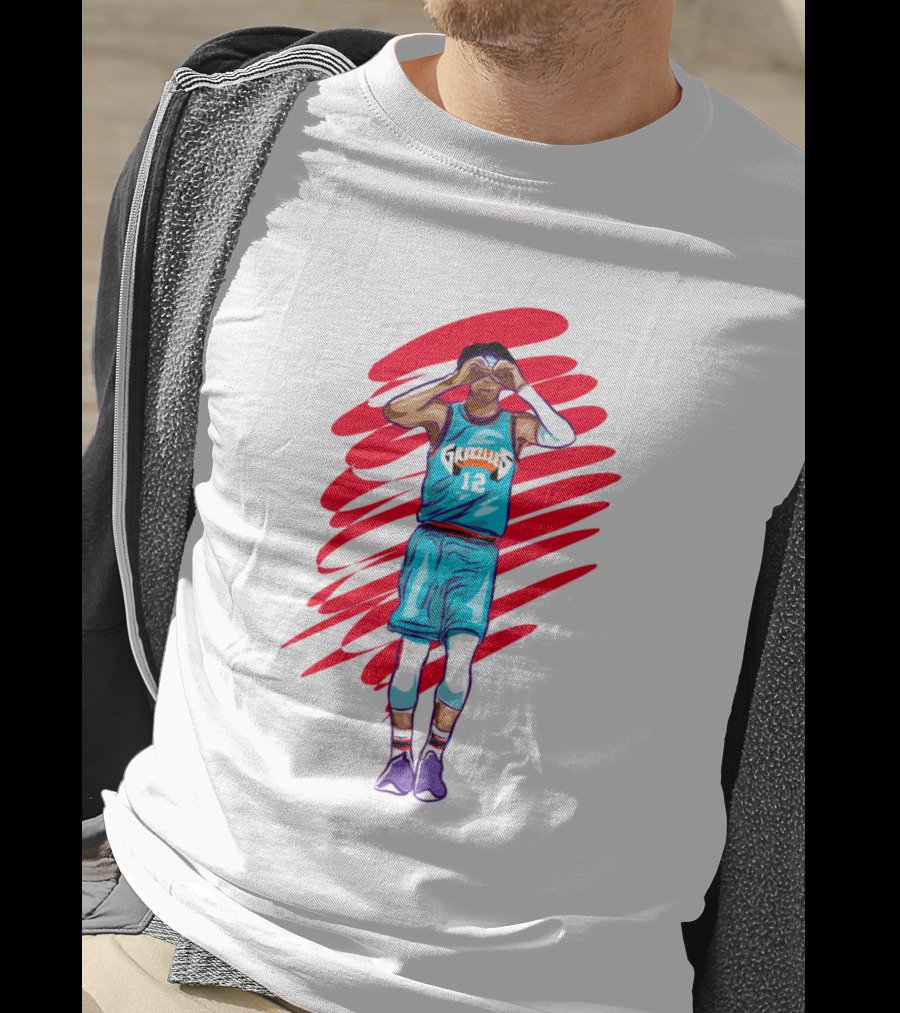 Funny Ja Morant Memphis Grizzlies Basketball Pose T-Shirt