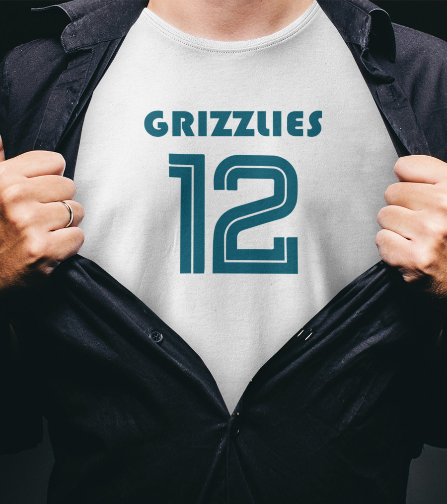 Grizzlies Number 12 Ja Morant Basketball Fun T-Shirt