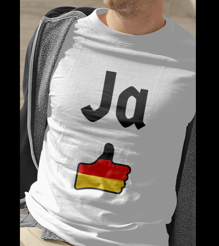 Ja Thumbs Up German Flag T-Shirt