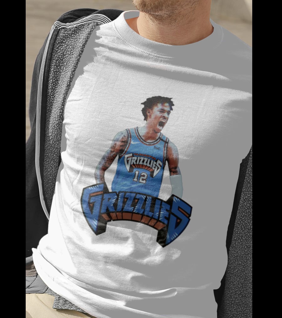 Funny Retro Feal Jamorant Grizzlies 12 Vancouver T-Shirt