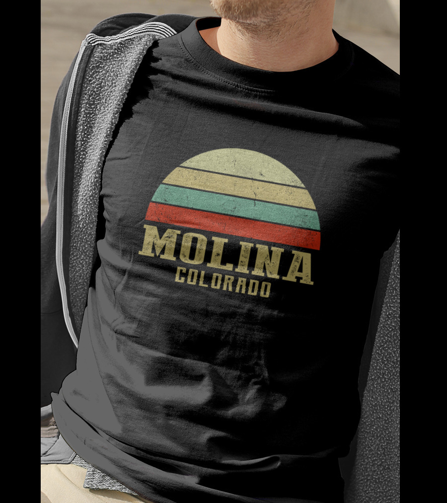 Molina Colorado Retro Vintage Sunset T-Shirt