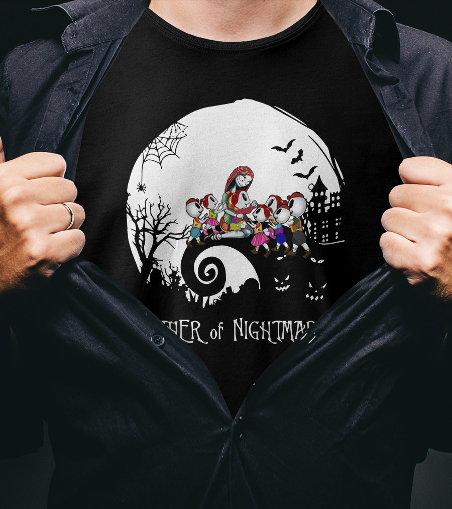 Mother Of Nightmares 4girls 3boys Halloween Characters T-Shirt