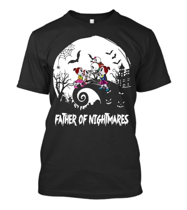 Father Of Nightmares 3 Girls 1 Boy T-Shirt