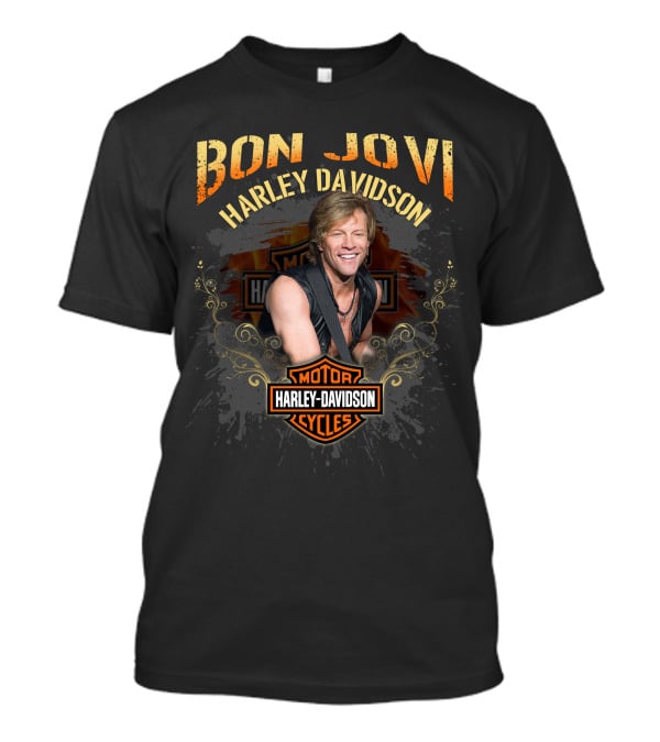 Bon Jovi Harley Davidson Motor Cycles T-Shirt