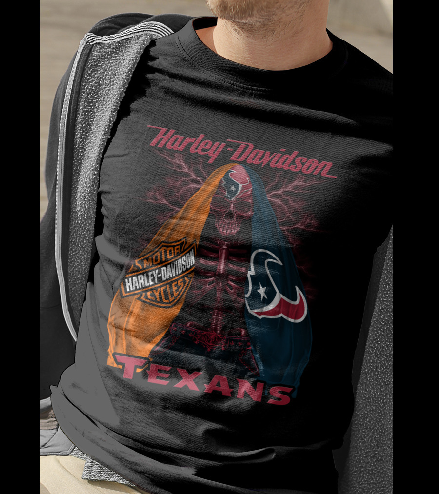 Harley Davidson Houston Texans T-Shirt