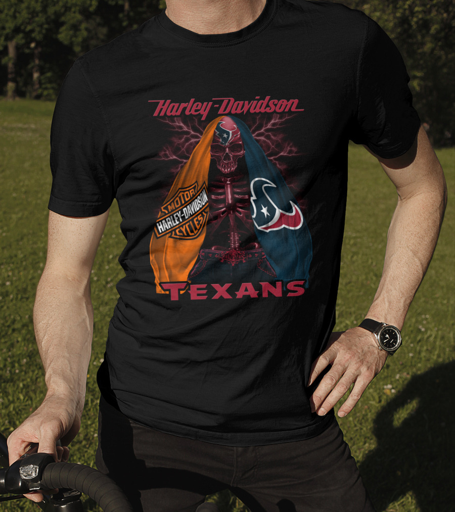 Harley Davidson Houston Texans T-Shirt