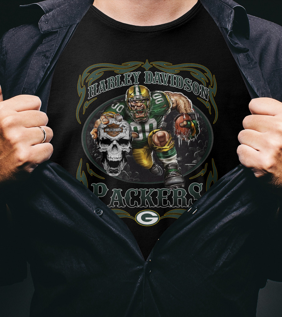 Harley Davidson Packers T-Shirt