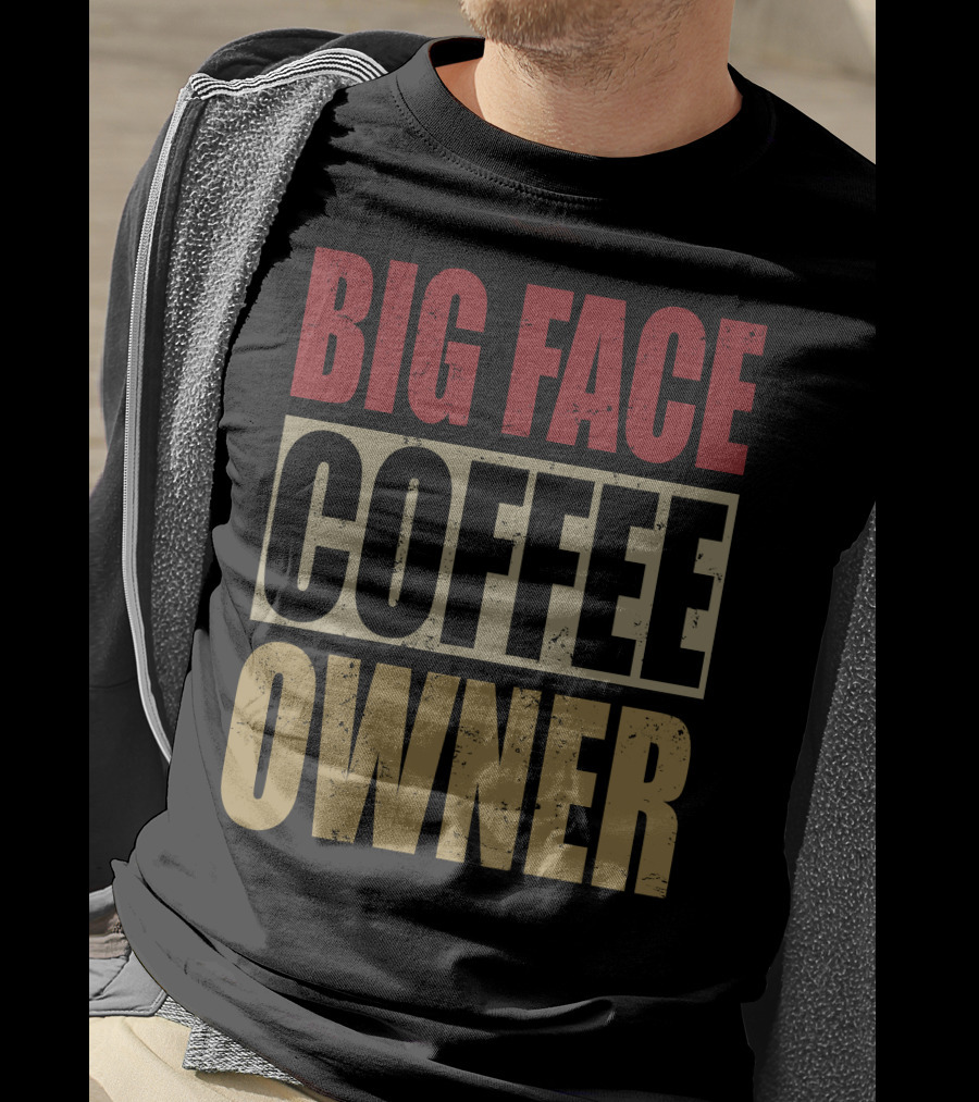 Big Face Coffee Owner Jimmy Butler Entrepreneur Brand T-Shirt