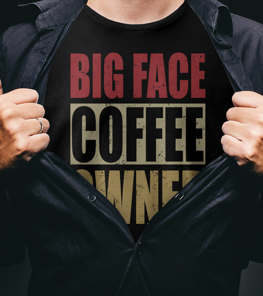 Big Face Coffee Owner Jimmy Butler Entrepreneur Brand T-Shirt