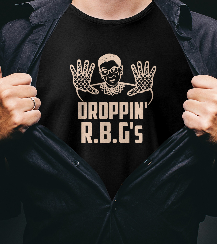 Droppin' R.B.G's Iconic Tribute With Justice And Impact T-Shirt