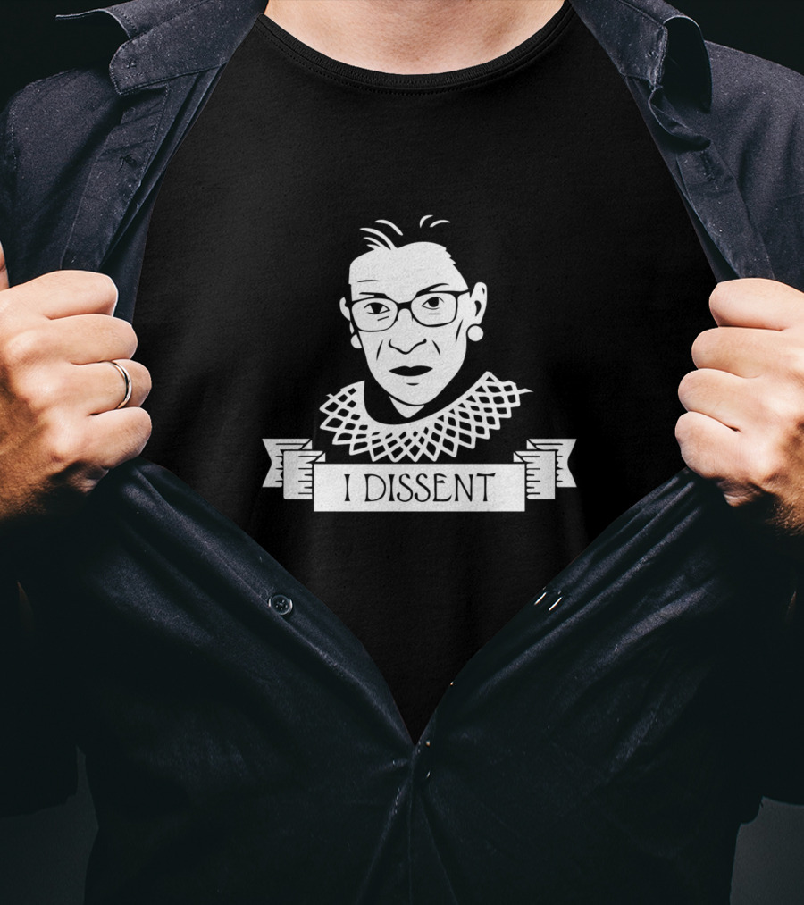 I Dissent Ruth Bader Ginsburg Iconic T-Shirt