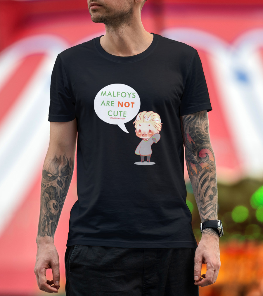 Draco Malfoy Chibi Malfoys Are Not Cute T-Shirt