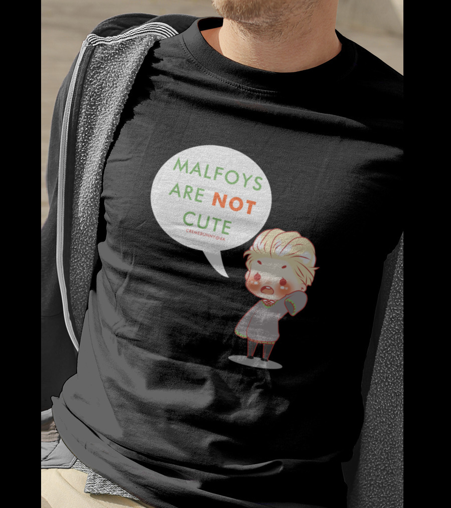 Draco Malfoy Chibi Malfoys Are Not Cute T-Shirt