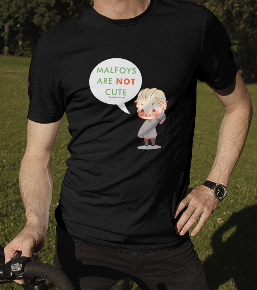 Draco Malfoy Chibi Malfoys Are Not Cute T-Shirt
