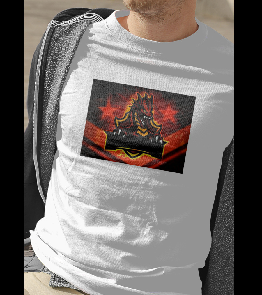 Draco6kin1 Fiery Dragon Emblem T-Shirt