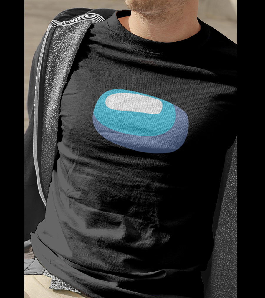 Among Us Crewmate Icon Large Visor T-Shirt