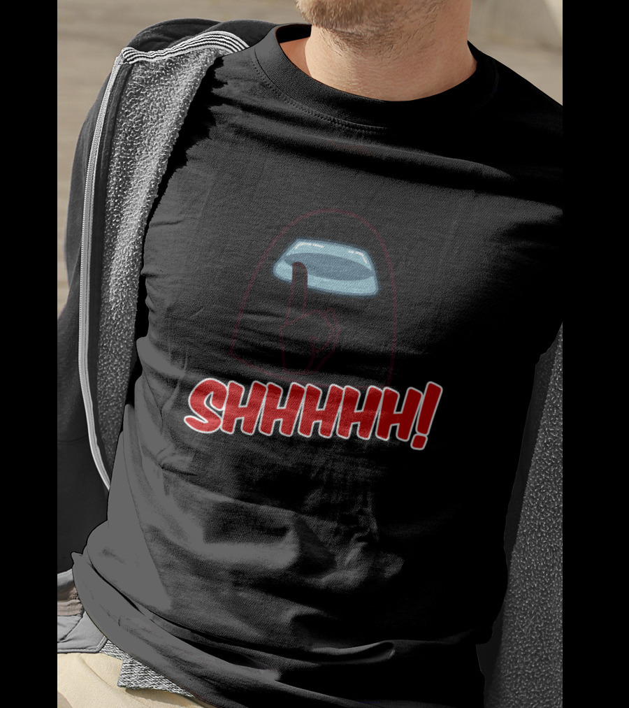 Among Us Shhhhh Camiseta T-Shirt