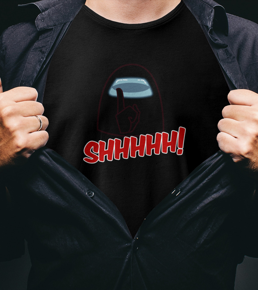 Among Us Shhhhh Camiseta T-Shirt