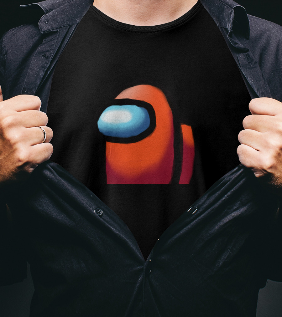 Among Us Crewmate Orange Character T-Shirt