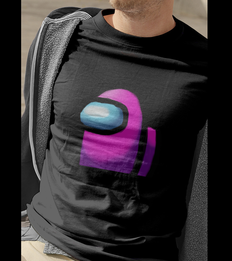 Among Us Pink Crewmate Character T-Shirt