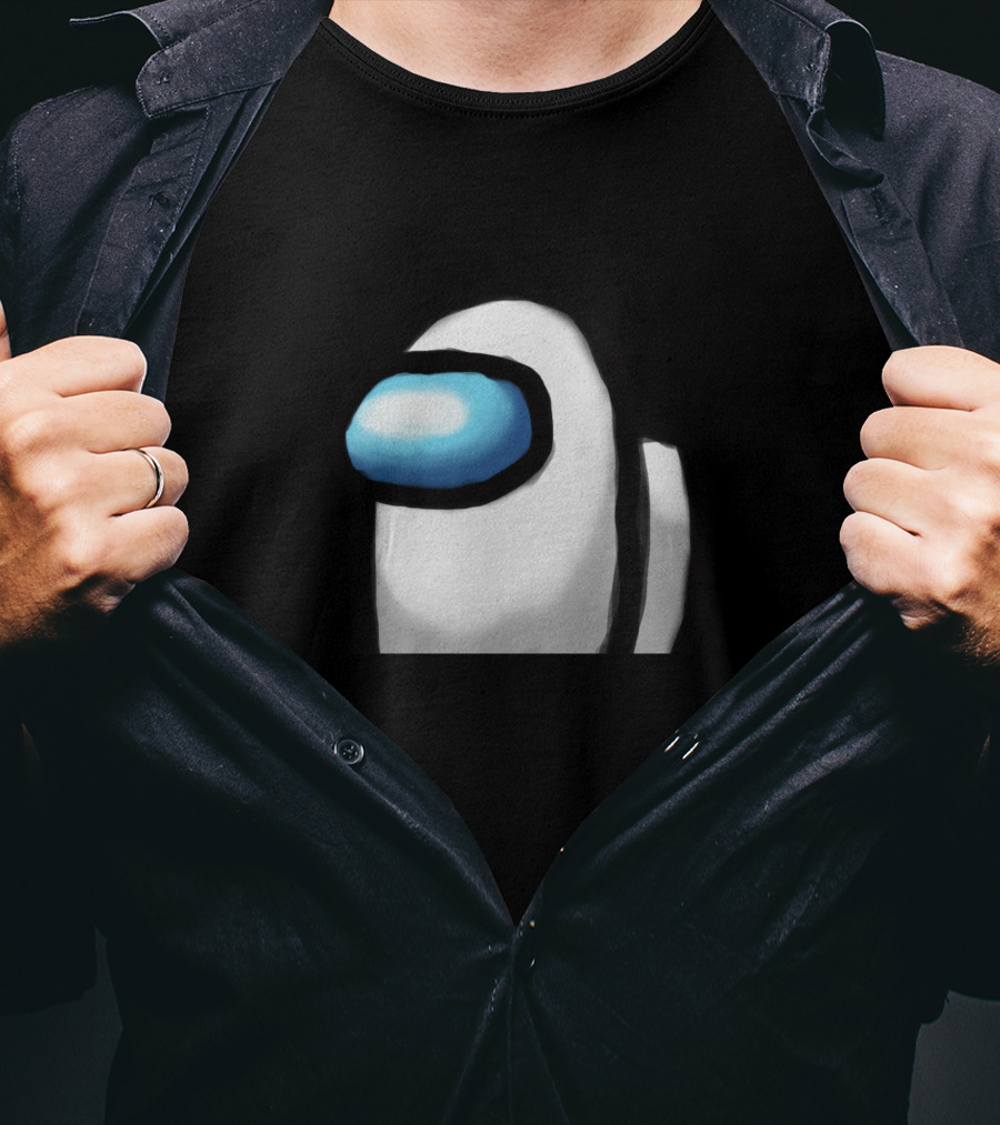 Among Us White Crewmate T-Shirt