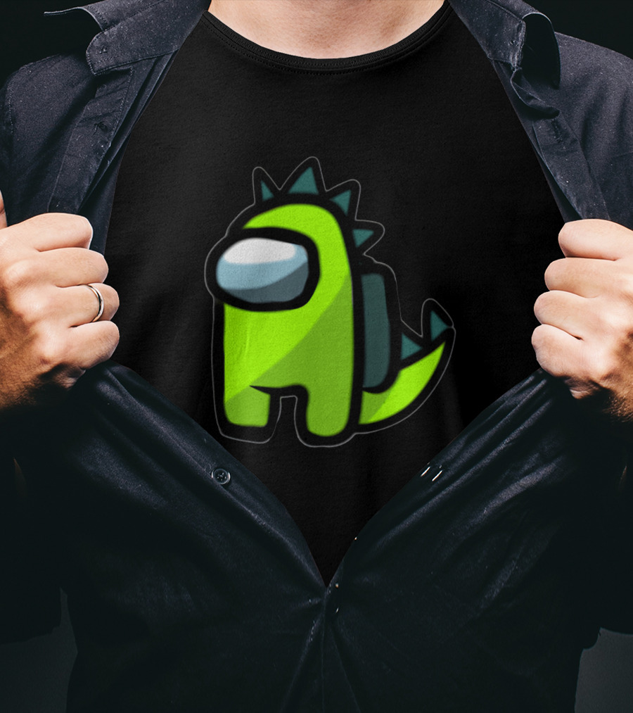Among Us Crewmate Dinosaur Costume T-Shirt