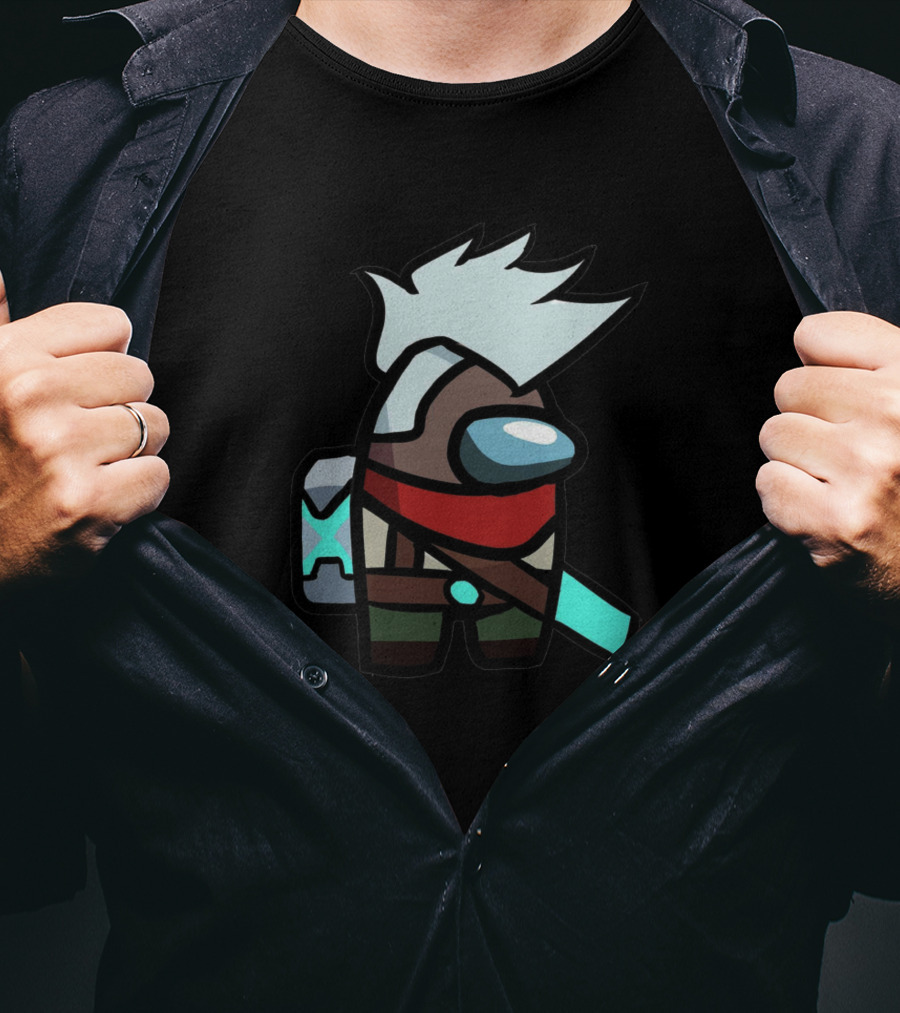 Among Us Ekko League Of Legends Crossover Character T-Shirt
