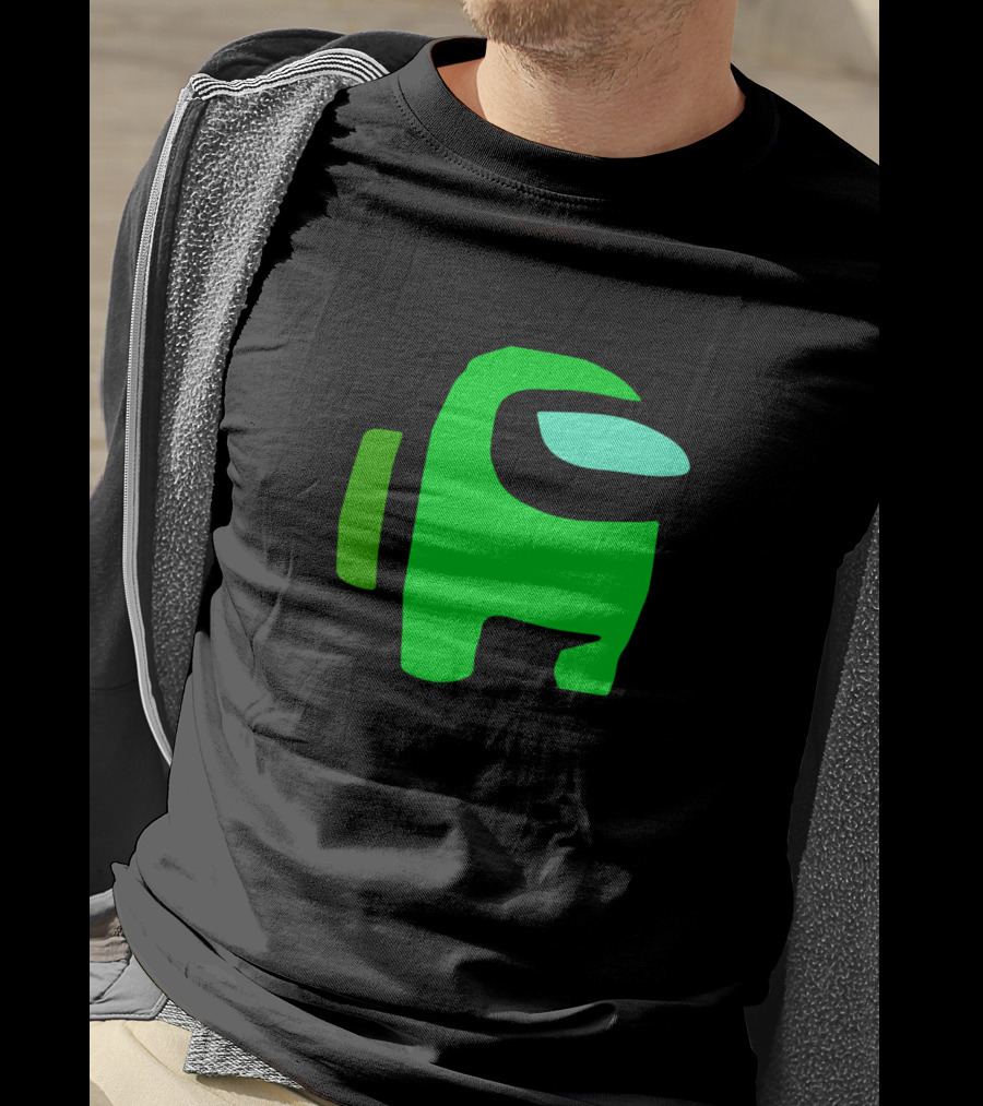 Among Us Crewmate Character Green T-Shirt