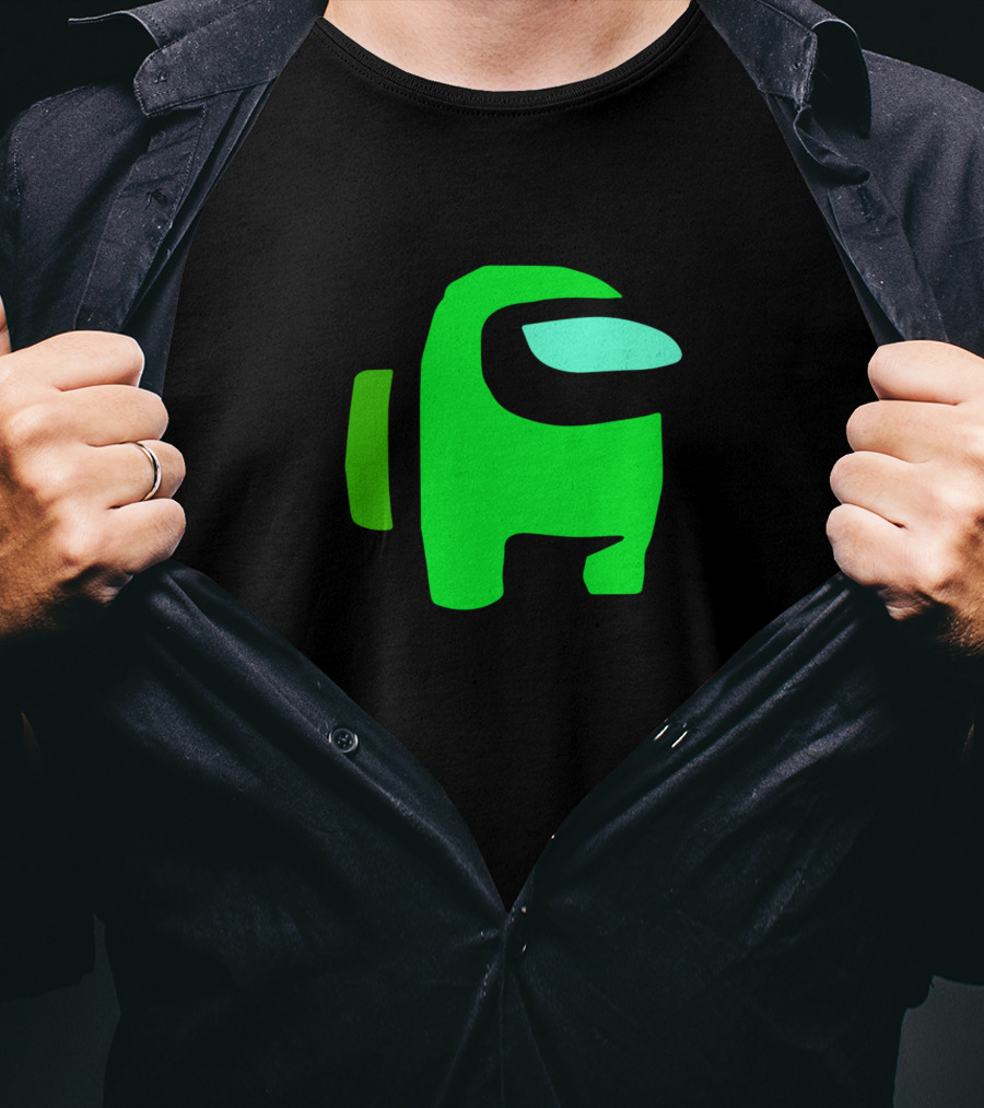 Among Us Crewmate Character Green T-Shirt