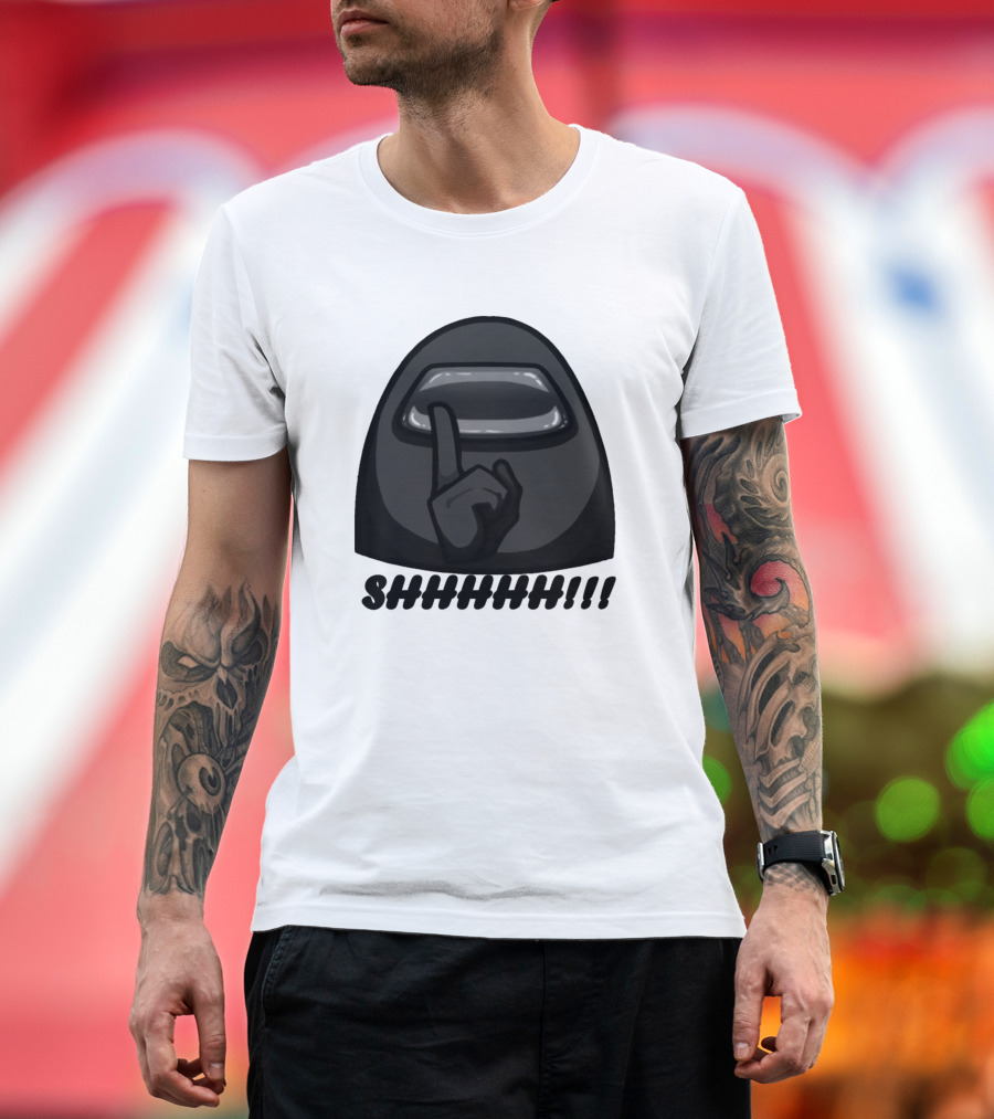 Shhhhhhh Among Us Players Do Not Talking T-Shirt