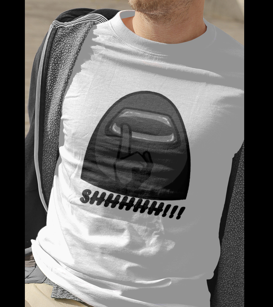 Shhhhhhh Among Us Players Do Not Talking T-Shirt