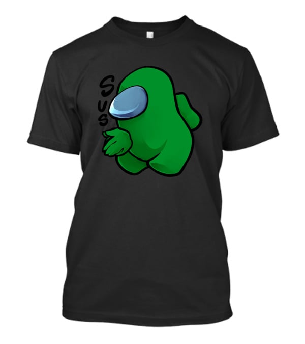 Sus Among Us Crewmate Dark Green T-Shirt