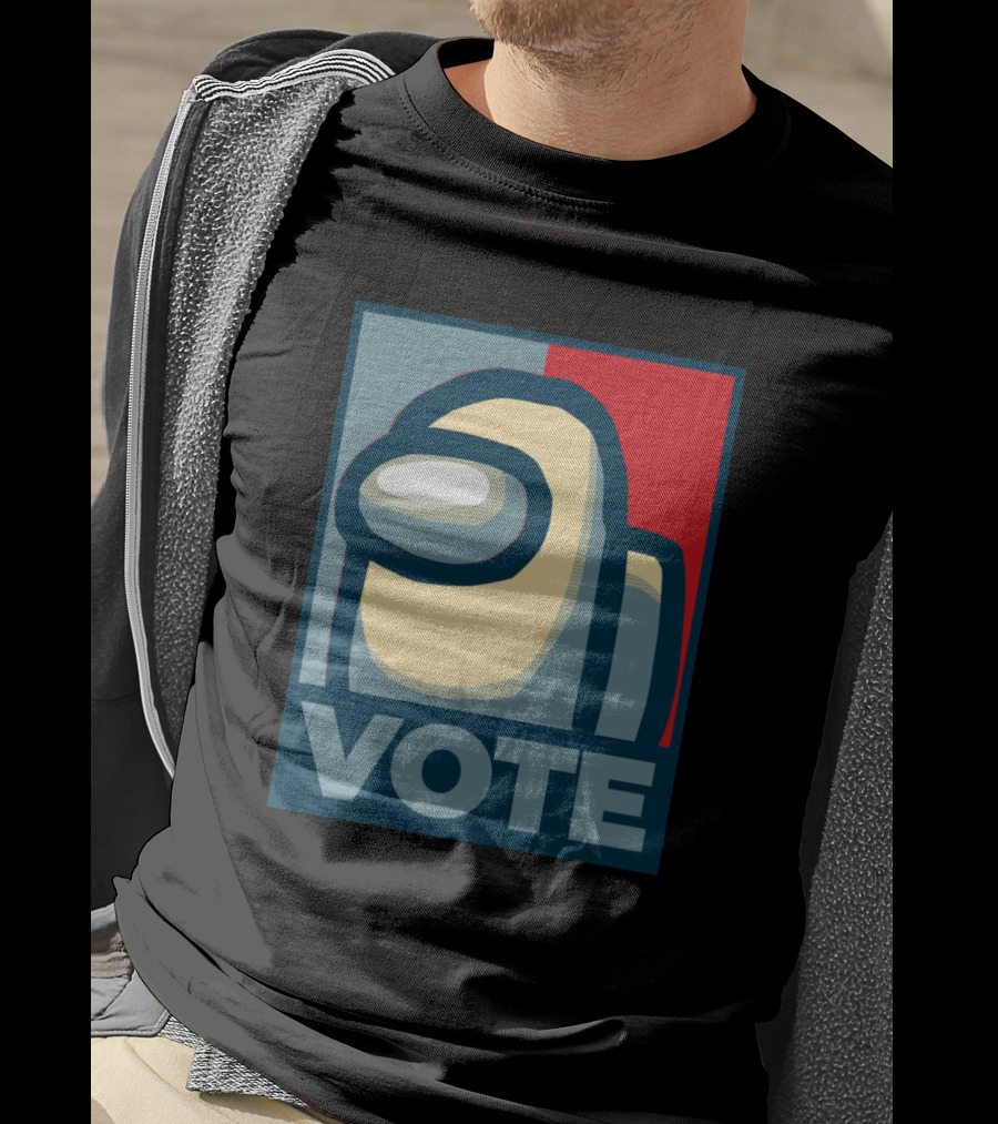 Vote For Among Us Crewmate Political T-Shirt